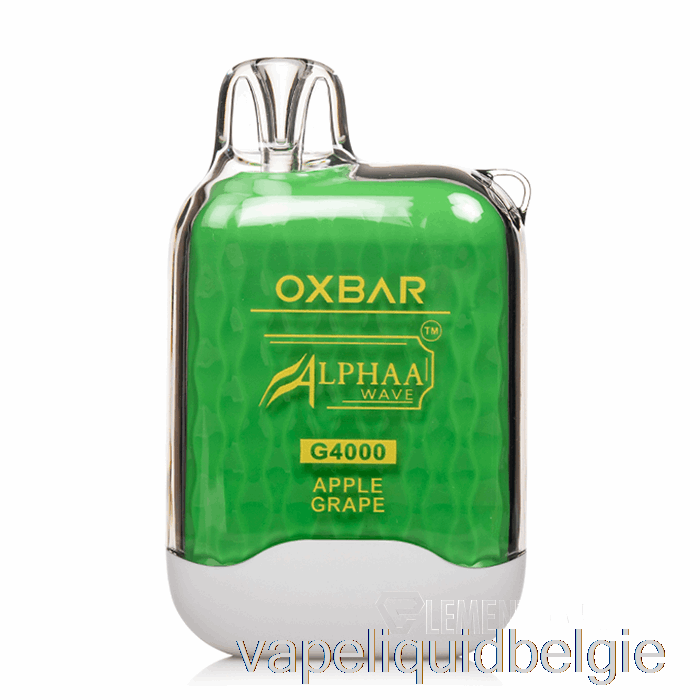 Vape België Oxbar G4000 Wegwerp Appeldruif